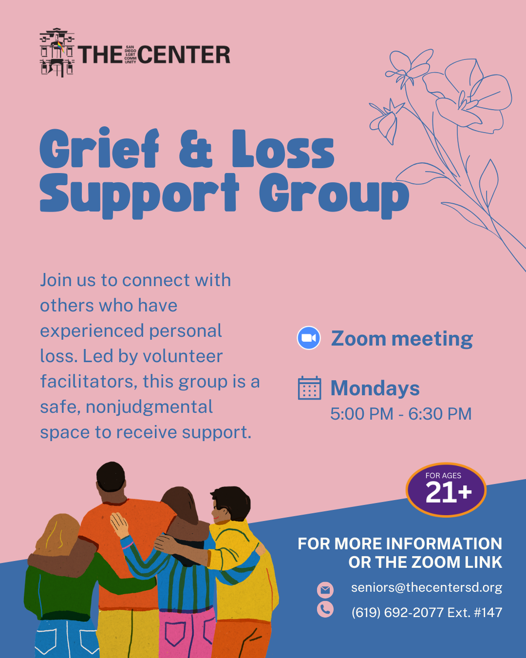 Grief and Loss – Discussion Group (Virtual)