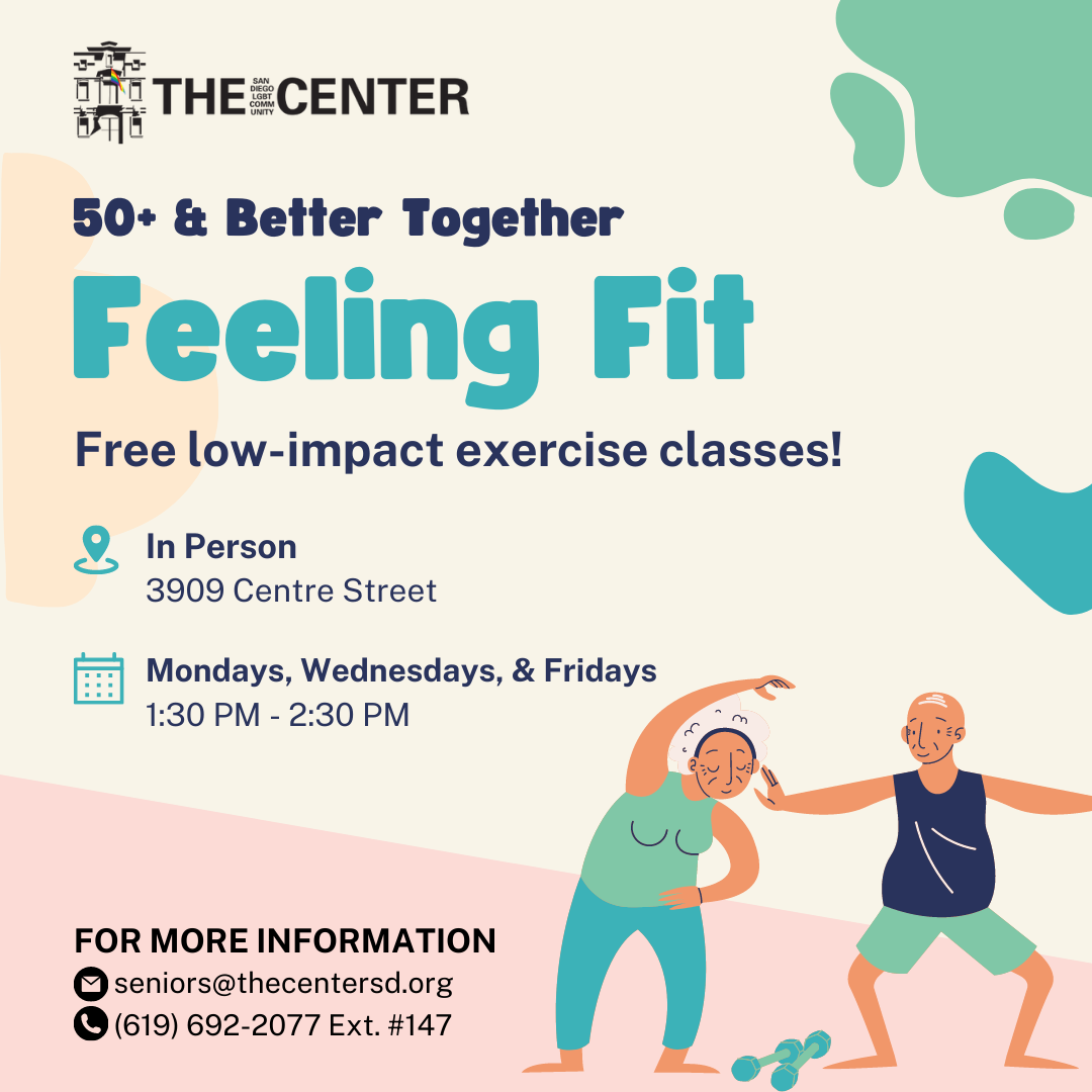 Feeling Fit Classes (In Person)  The San Diego LGBT Community Center