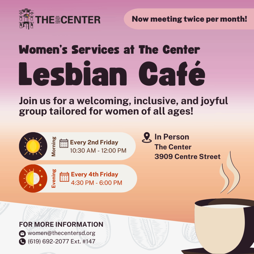 Women's Services at The Center: Lesbian Cafe