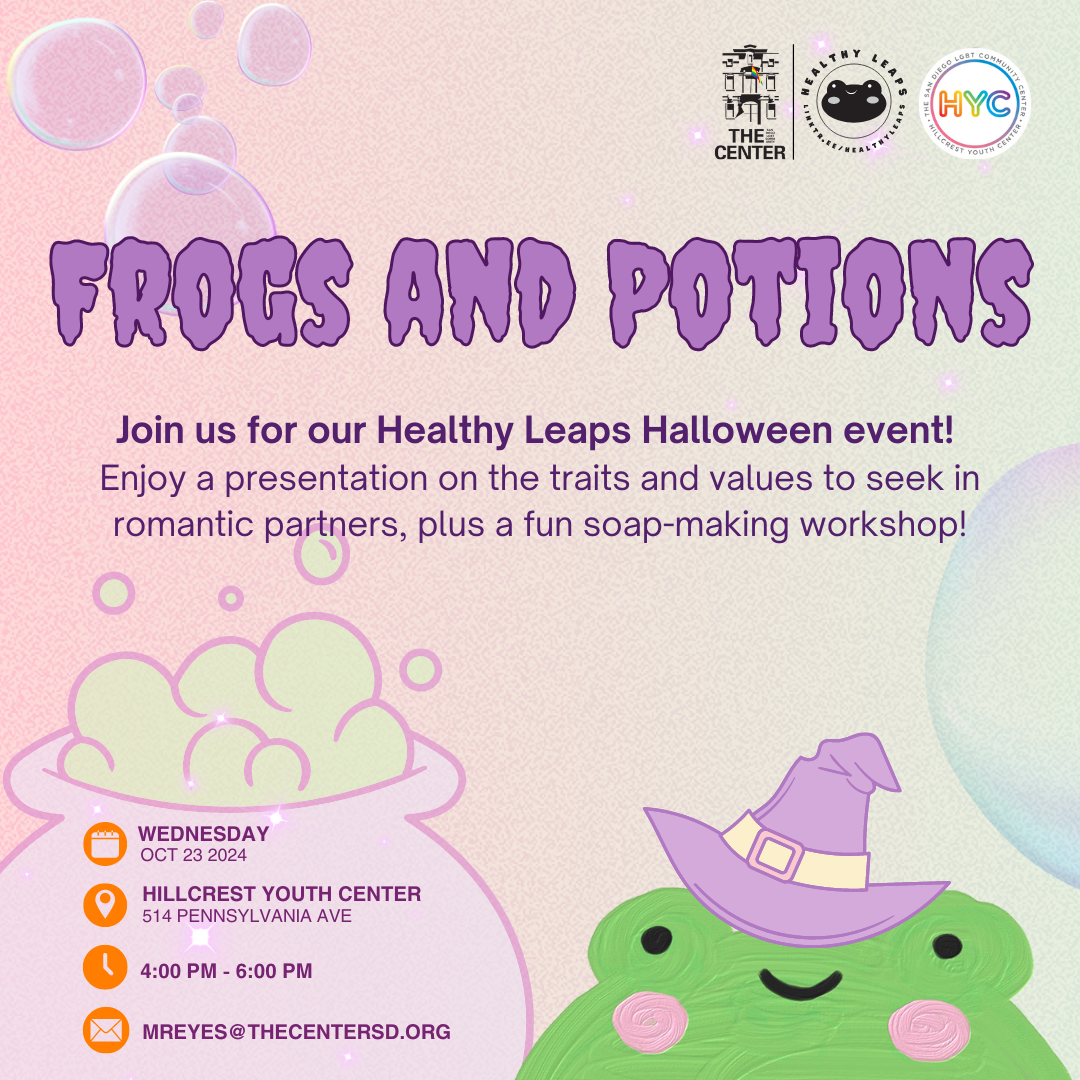 <a href="https://thecentersd.org/events/frogs-and-potions/">Learn more</a>