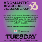 Aromantic & Asexual Discussion Group