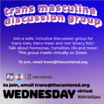 Trans Masculine Discussion Group