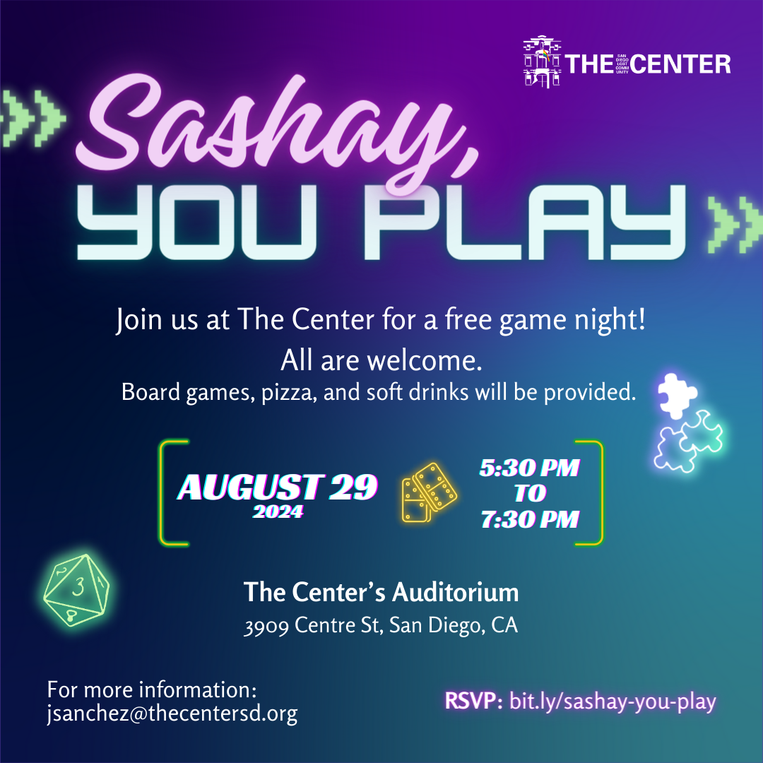 <a href="https://thecentersd.org/events/sashay-you-play/">Learn more</a>