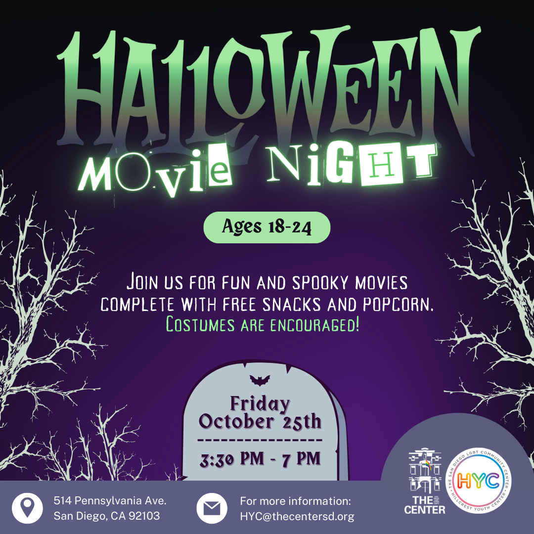 <a href="https://thecentersd.org/events/halloween-movie-night-ages-18-24/">Learn more</a>