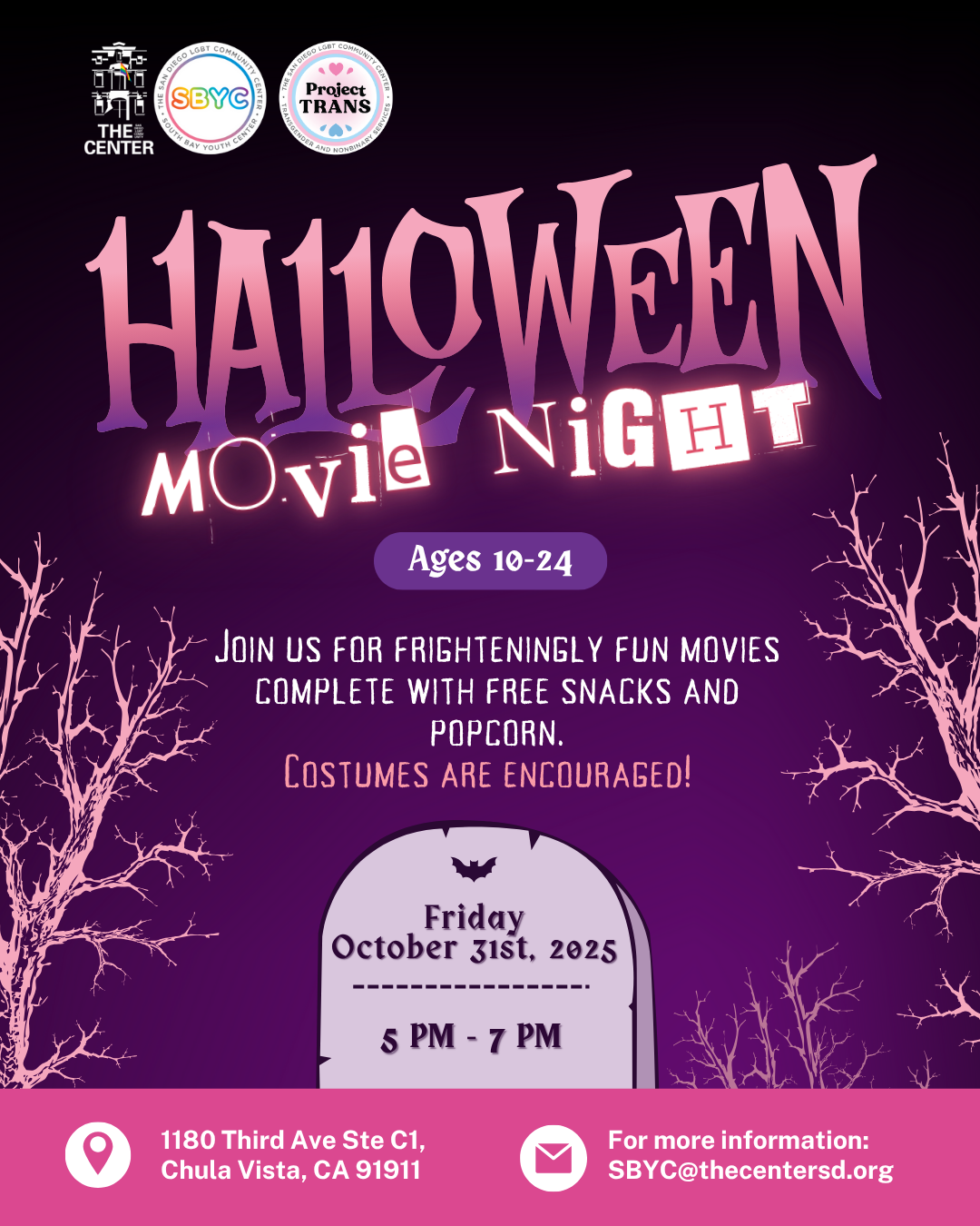 <a href="https://thecentersd.org/events/halloween-movie-night-sbyc/">Learn more</a>