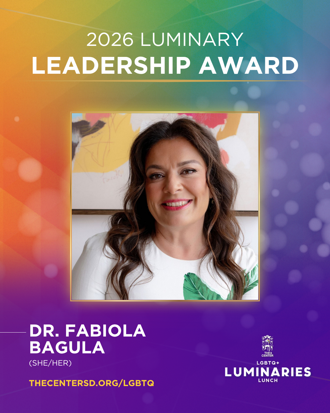 LGBTQ Luminaries: Fabiola Bagula