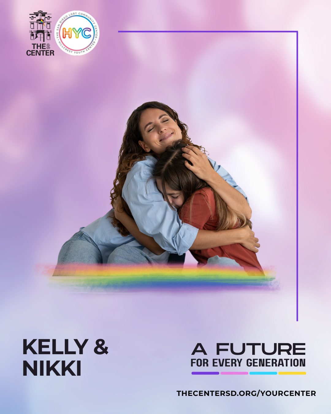 EOCY story about LGBTQ+ youth and parent