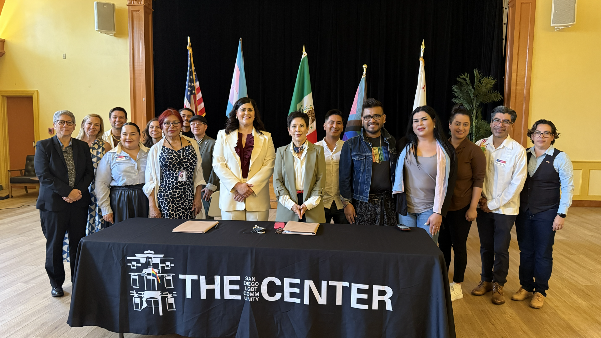 The Center and Mexican Consulate Meeting