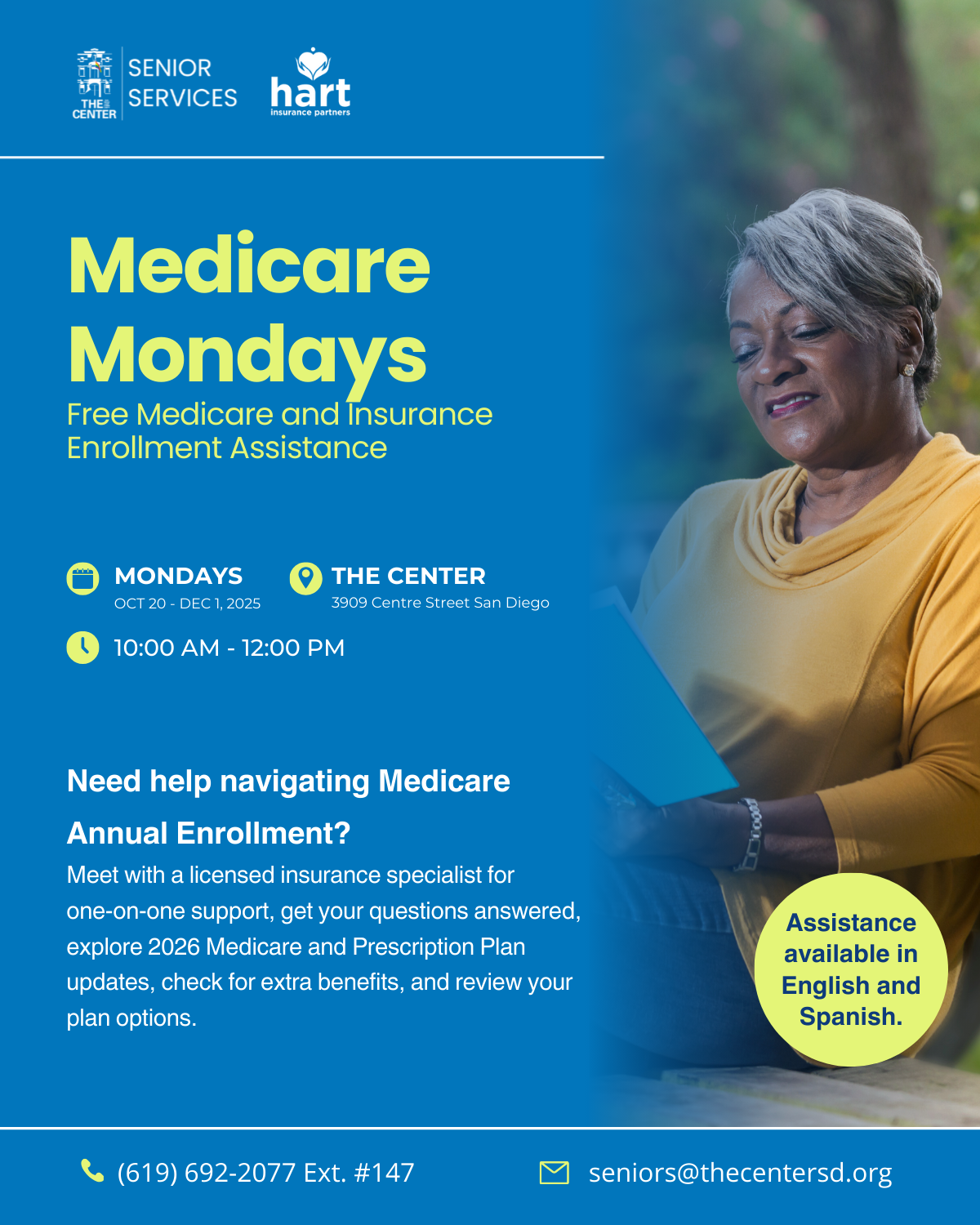<a href="https://thecentersd.org/events/medicare-monday/">Learn more</a>