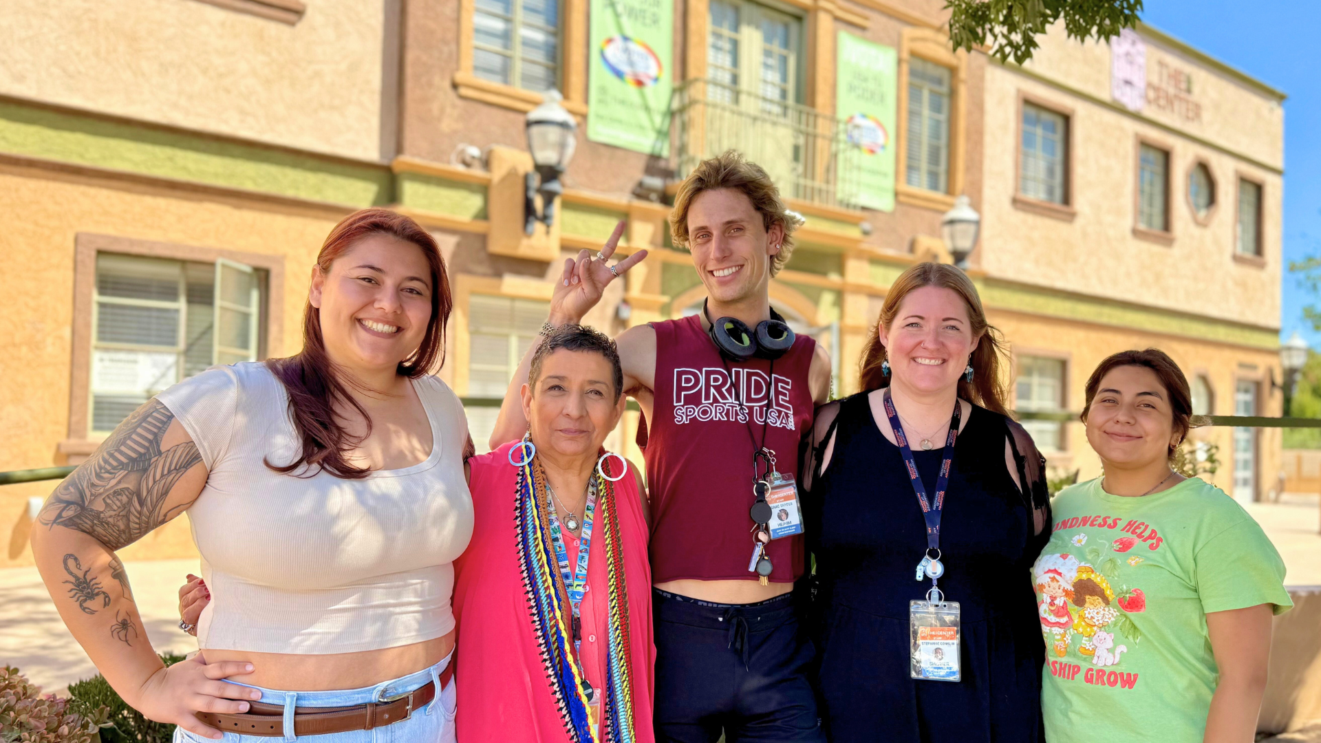 Crisis Services team providing LGBTQ+ crisis support