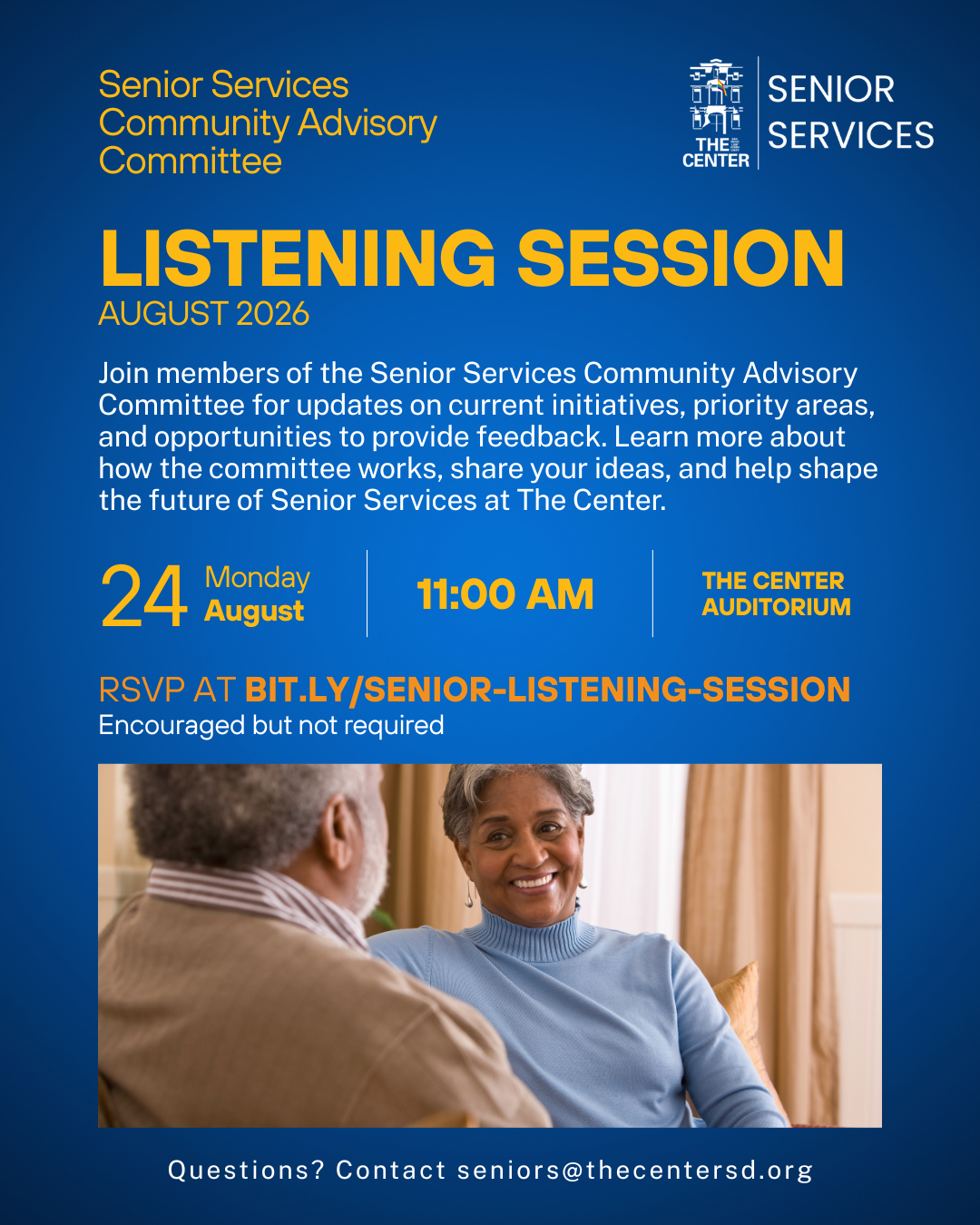 Senior Listening Session