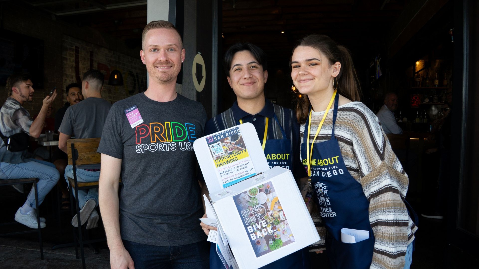 Community volunteering at The Center