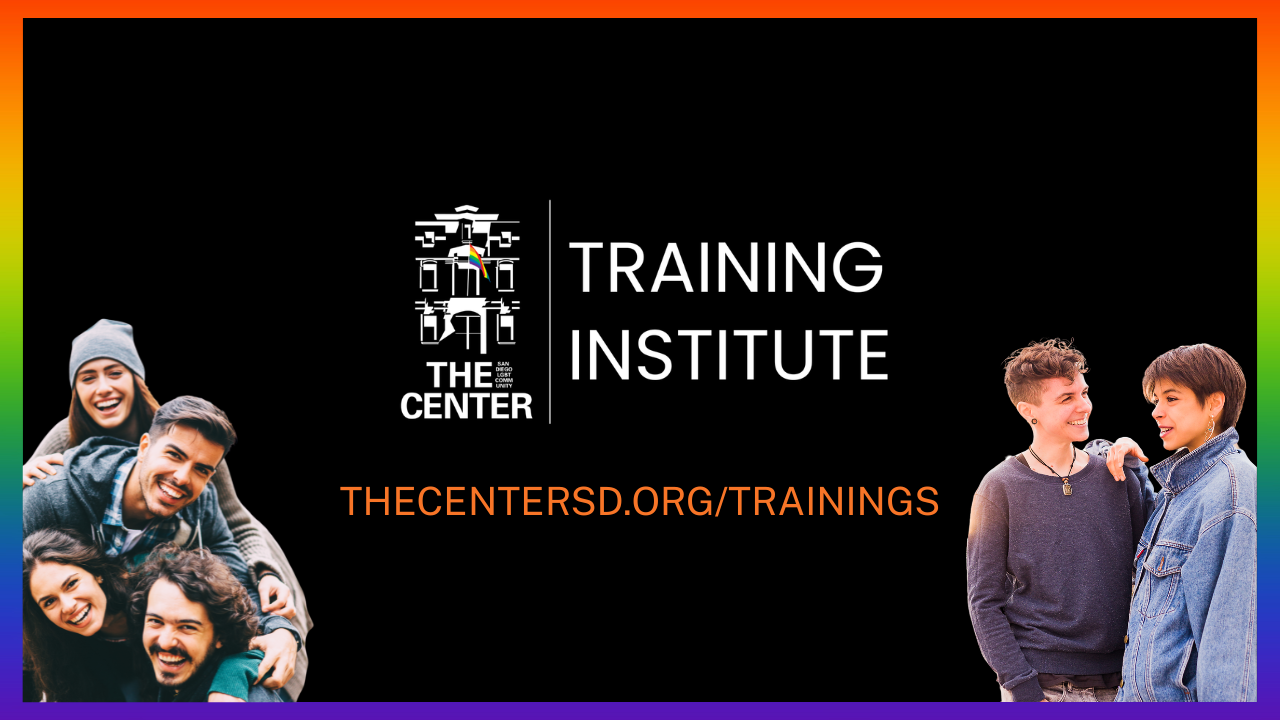 LGBTQ+ Training from Training Institute at The Center