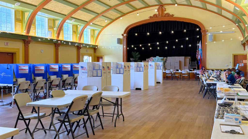 Vote Center for California Primary Election