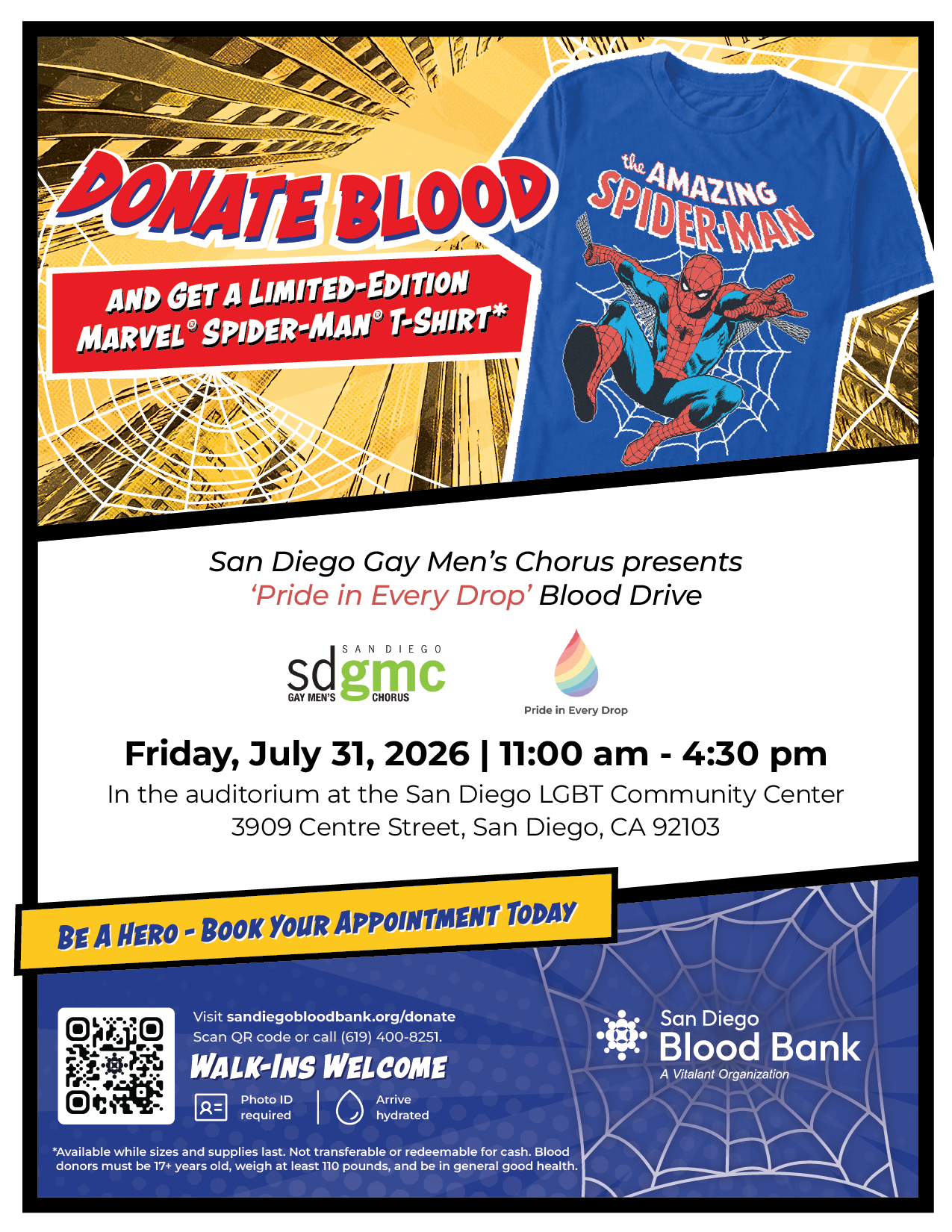 Pride in Every Drop – Blood Drive