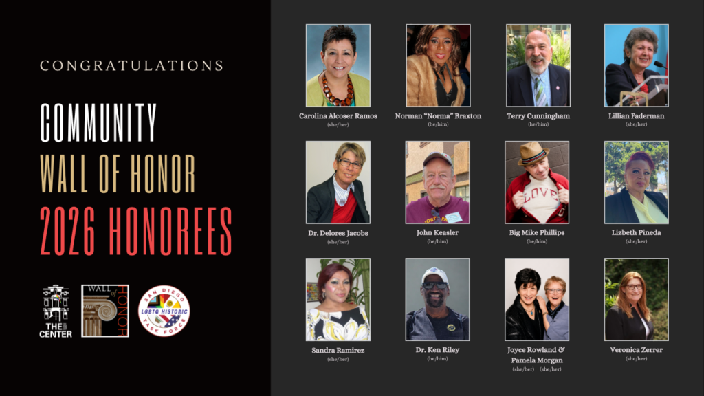 2026 Community Wall of Honor
