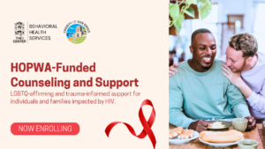 HOPWA-funded HIV support