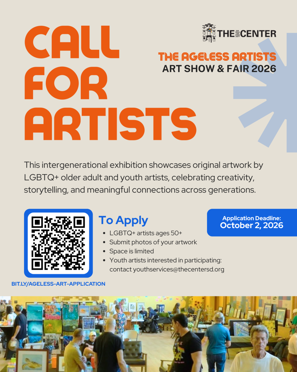 Call For Artists - Ageless Artists 2026 (1)